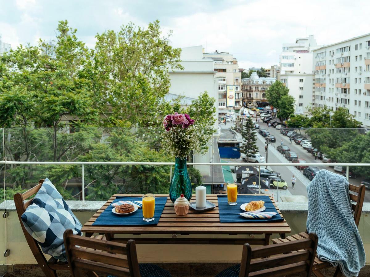Bright And Spacious Central Apartment- Piata Amzei Bucarest Extérieur photo